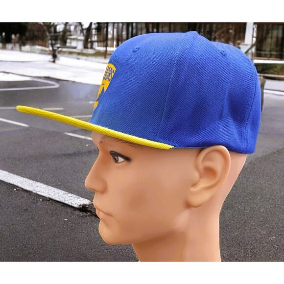 Cap Men Blue & Gold Golden State Warriors Hat - Picture 5 of 5